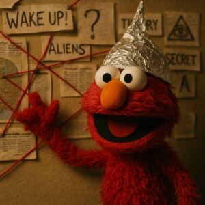 Elmo conspiracy theorist
