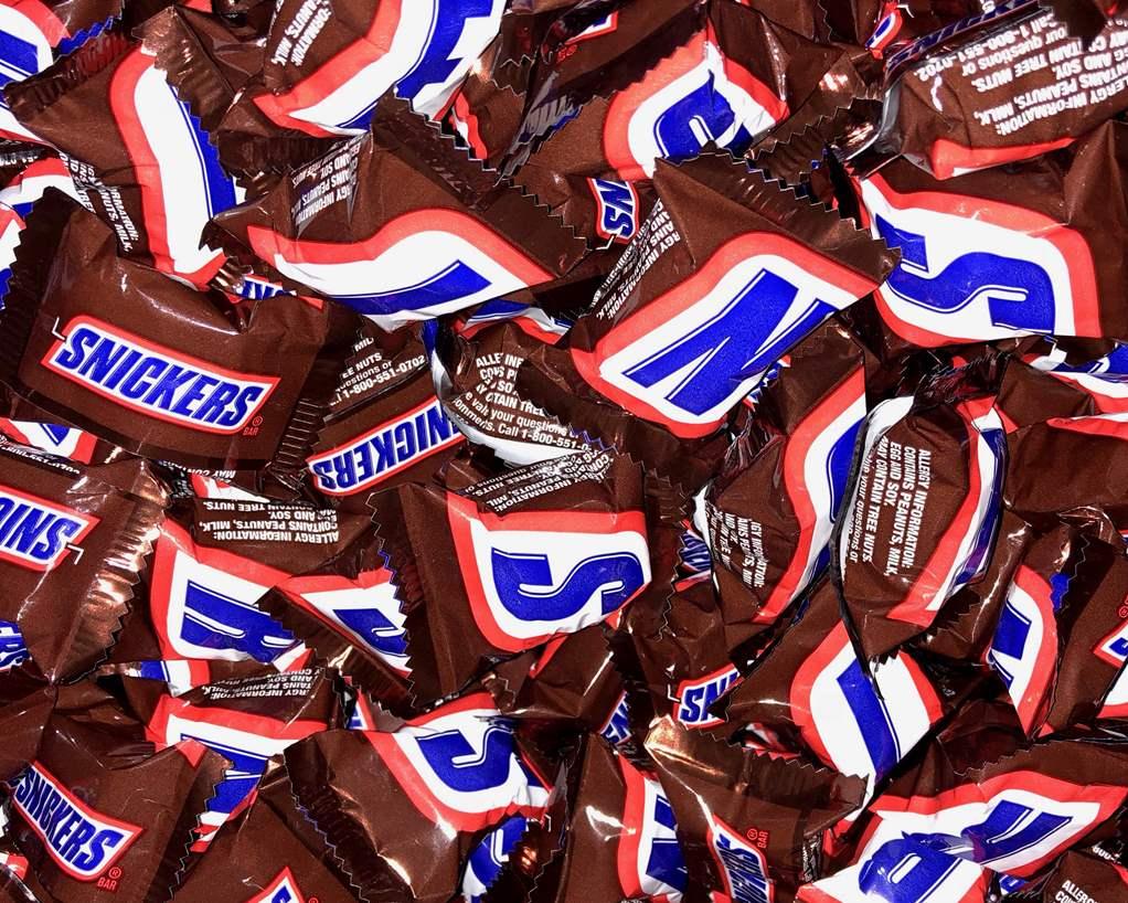 snickers bite size