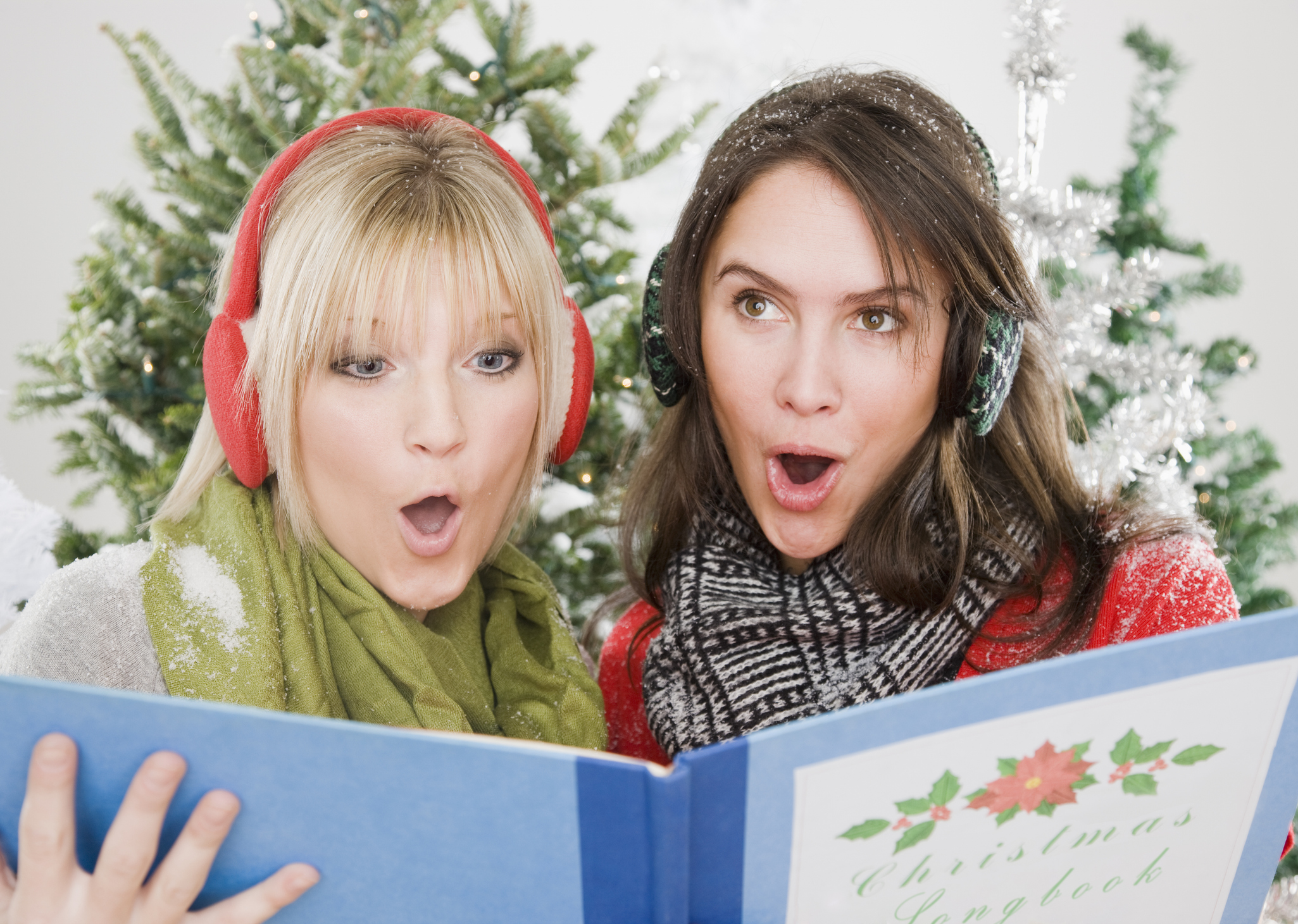 Christmas carolers